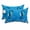 Blue, variant on Blue Coastal Seahorse Outdoor Pillows for Chaise Lounge Chair Waterproof Lumbar Pillows with Insert&Adjustable Strap Beach Headrest Pillow Nautical Coral Jellyfish Starfish Pool Pillow 11"x16"