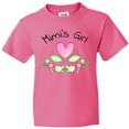 thumbnail image 3 of Inktastic Mimi's Girl- Heart Flowers Youth T-Shirt, 3 of 5