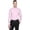 Pink, variant on 8970 UltraClub Men's Classic Wrinkle-Resistant Long-Sleeve Oxford Pink 2XL