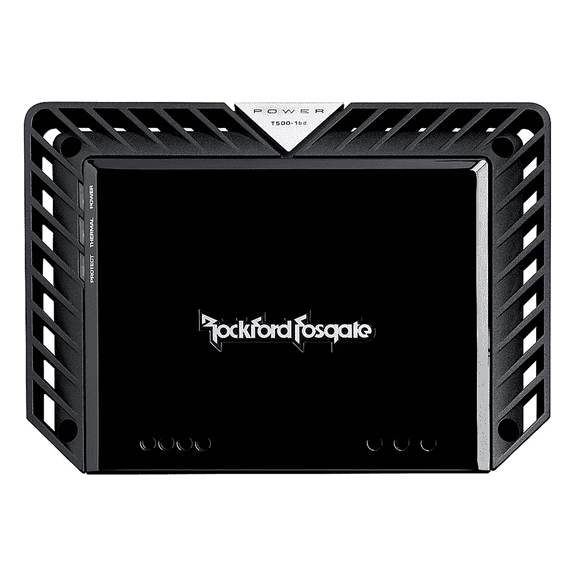 Rockford Fosgate T1500-1bdcp Power Series Mono Sub Amplifier, 1,500 Watts RMS x 1 at 2 Ohms, Car Audio
