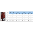 thumbnail image 6 of Red Plaid Wrap Midi Skirt Asymmetrical Hem High Waist A-Line Tartan, 6 of 6