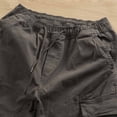 thumbnail image 7 of Hurxie Mens Cargo Pants Casual Joggers Hiking Pants Loose Straight Athletic Workout Sweatpants with Pockets Gray,XL, 7 of 7