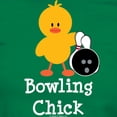 thumbnail image 3 of CafePress - Bowling Chick Women's Dark T Shirt - Women's Traditional Fit Dark T-Shirt, 3 of 4