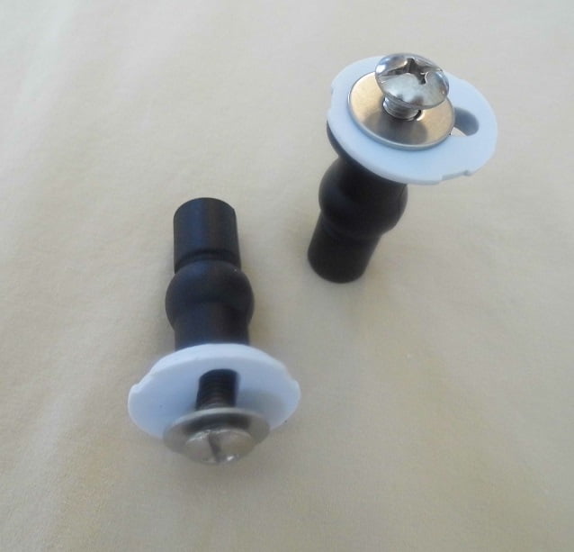 Toilet Seat Blind Hole Expanding Rubber Fixings Expanding Rubber Top