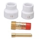 thumbnail image 4 of Kit de Soplete de Soldadura ANGGREK Dureza de Lente de Gas TIG Orificio de 2 4 Mm Con Conector Para Arco De Argón Para WP 17 18 26, 4 of 8