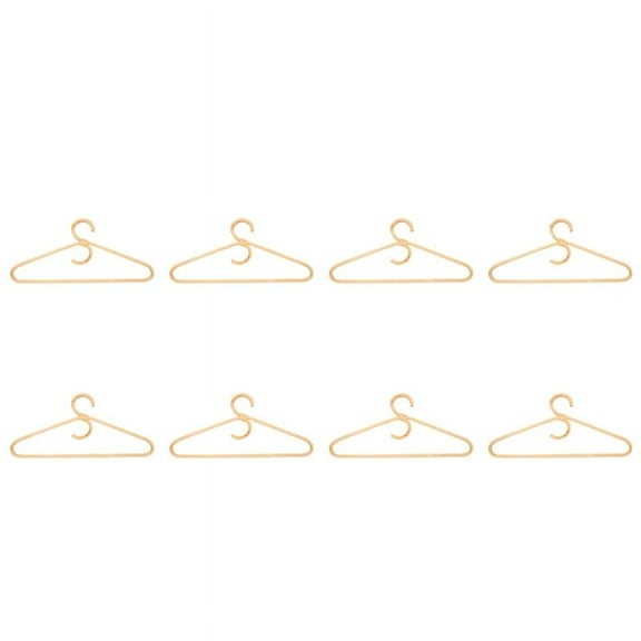 Rattan Clothes Hanger Style,Garments Organizer,Rack Adult Hanger,Room Decoration Hanger for Your Clothes.8 Pcs