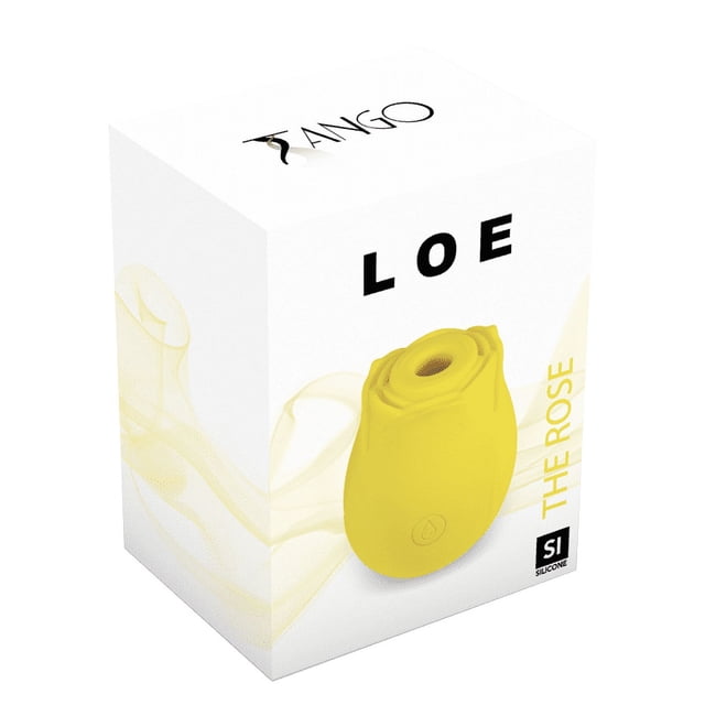 LOE The Rose Vibromasseur à Succion, Jaune