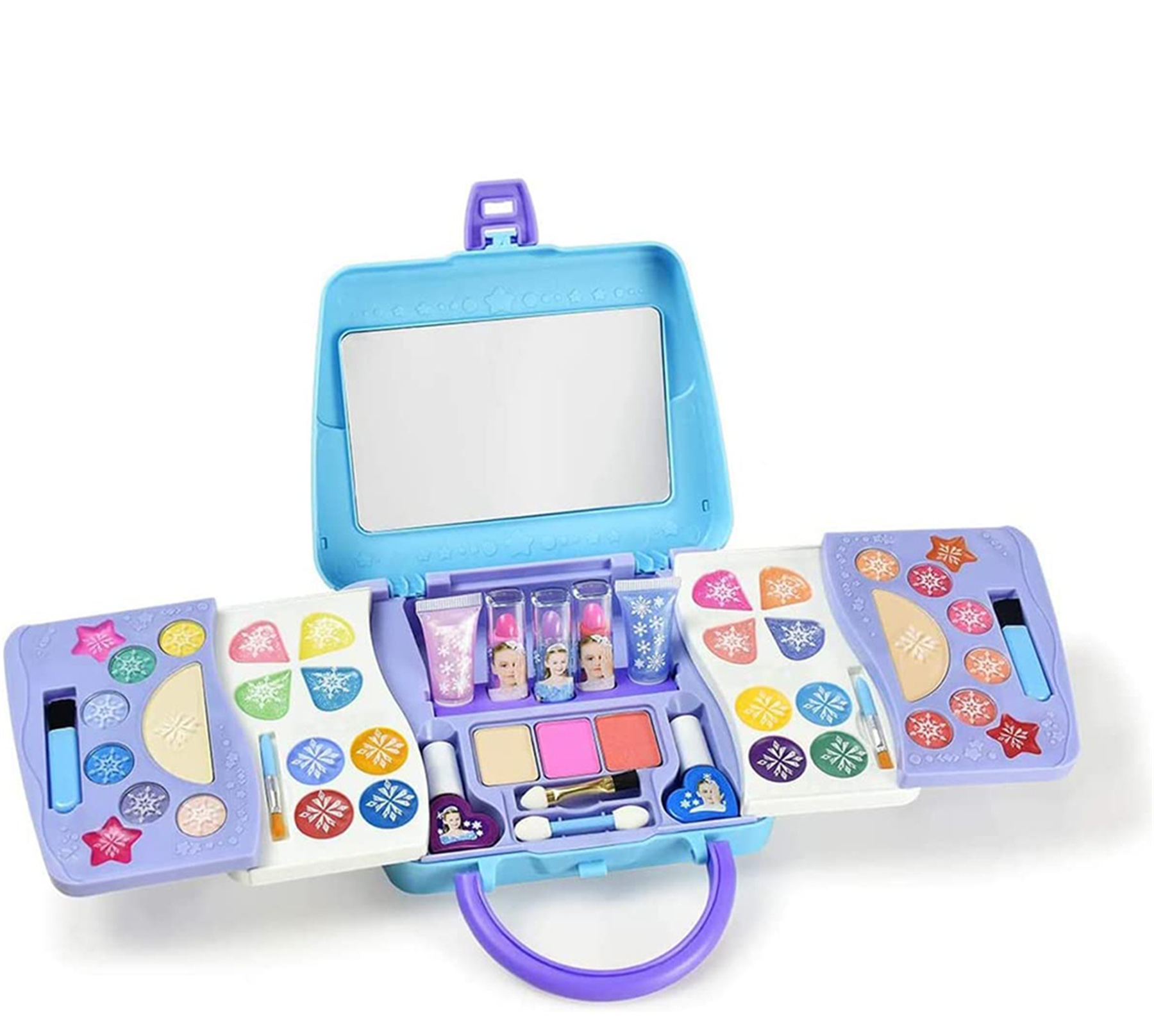 48 Pcs Kids Real Makeup Kit for Little Girls