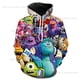 thumbnail image 2 of 24 nuevas sudaderas con capucha para hombre con estampado 3D de Disney Monsters Inc., moda urbana, hip hop, deportes al aire libre, camisetas de manga larga, sudaderas casuales para hombre, 2 of 5
