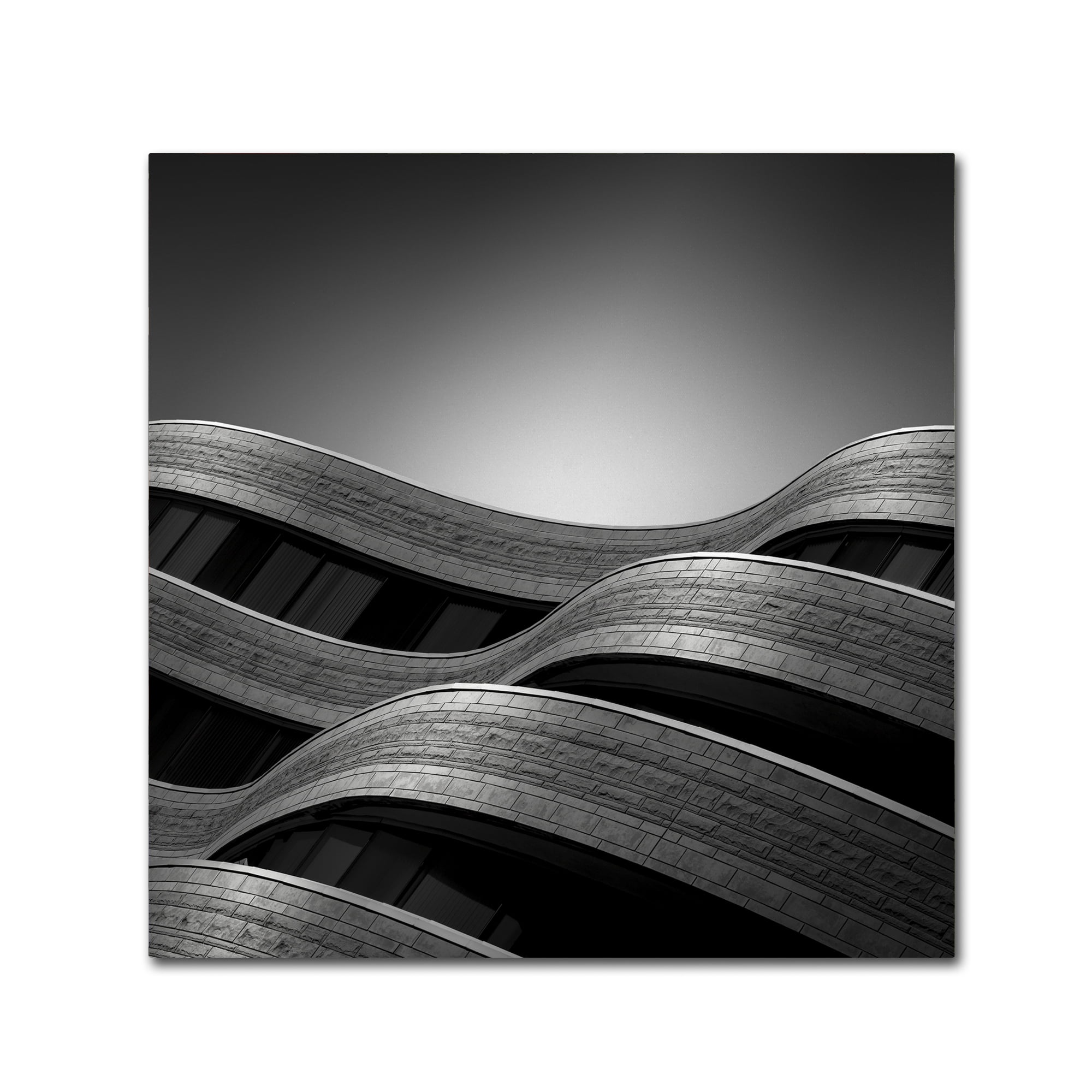 Trademark Fine Art Dave MacVicar 'The Urban Sea' 14 x 14 (ALI0868-C1414GG)