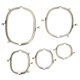 thumbnail image 2 of Marco para bolsos engrosamiento de arco clip para marco de bolso marco para bolso de bricolaje marco para bolso retro 85 cm ~ 205 cm metal para bolsos para equipaje ANGGREK Otros, 2 of 8