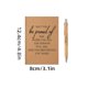 thumbnail image 4 of Conjunto de Llavero de Cuaderno Y Pluma Bolígrafo Inspirador Conjunto de Llavero de Cuaderno 2Ml Conjunto de Regalo de Llavero Positivo, 4 of 7