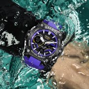 SMAEL Dual Time Multifunction Wristwatches Men Alloy Case Analog Quartz Waterproof Watches Male Sports Stopwatch Youth Student