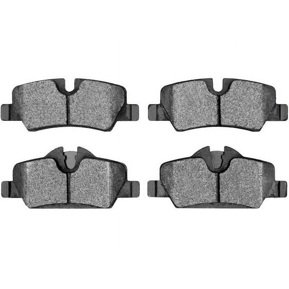 Rear Brake Pad Set - Compatible with 2014 - 2024 Mini Cooper 2015 2016 2017 2018 2019 2020 2021 2022 2023