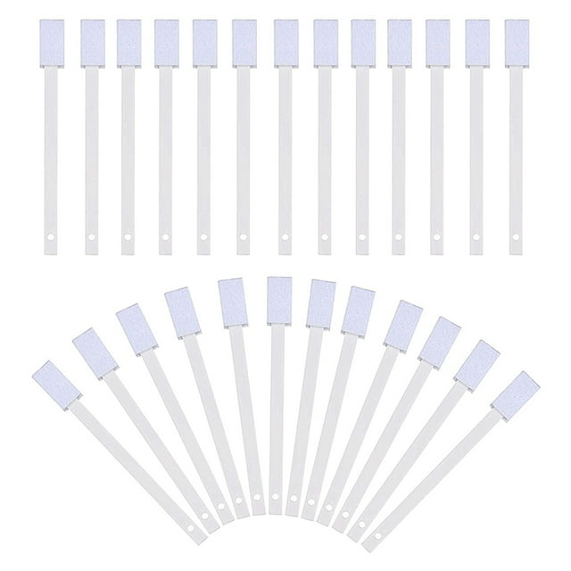 28 Cepillos Desechables para Limpieza de Grietas, para Esquinas de Inodoro, Ranuras de Ventanas, Rieles de Puertas, Teclados, Persianas, Etc.