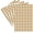 Brown, variant on Dot Stickers - 3/8 Inch Gold Circle Labels, 3000pcs Self-Adhesive Color Coding Round Stickers for Office, Classroom, Garage Sale