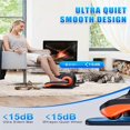 thumbnail image 3 of ESL Under Desk Elliptical Machine - Electric with 2 Pcs Pedal Straps，Portable Seated Leg Exerciser with Remote Control.Quiet & Fully Assembled for Seniors., 3 of 8