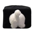 thumbnail image 1 of Caja de pañuelos de dibujos animados, muñeco de peluche, para tocador, apartamento, cocina negro, 1 of 6