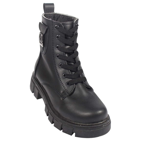 BOTIN CASUAL LEON NIÑA NEGRO SINTETICO 0103CA Leon 0103cap