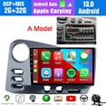 thumbnail image 6 of Zcargel Android 13 Car Stereo for Toyota Matrix 2003-2004, 9-inch Touchscreen, Built-in Wireless CarPlay, Android Auto, GPS Navigation, Bluetooth, WiFi, FM, SWC, 2GB+32GB, 6 of 7