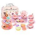 thumbnail image 1 of 43PCS Kids Tea Party Set for Little Girls Kitchen Pretend Play Playset Toys Gift, 1 of 5