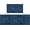 Dark Blue, variant on Kitchen Rugs and Mats Non Skid Washable Set of 2,Boho Moroccan Modern Farmhouse Faded Bohemian Runner Rug with Rubber Backing for Kitchen Decor and Accessories (Yellow 17"x47"+17"x30")