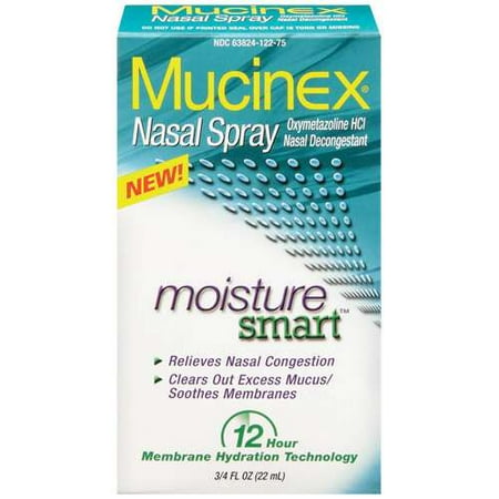 Mucinex: Moisture Smart 12 Hour Nasal Spray, .75 oz