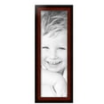 thumbnail image 2 of ArtToFrames 8" x 25" Matte mahogany Diploma Picture Frame, 8x25 inch Brown Wood Poster Frame (WOM-5108), 4 Pack, 2 of 6