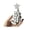 White 1pc, variant on Nordic Wooden Spiral Christmas Tree Ornament Rustic Beaded Boho Christmas Tree Figurine for Home Office Farmhouse Centerpiece