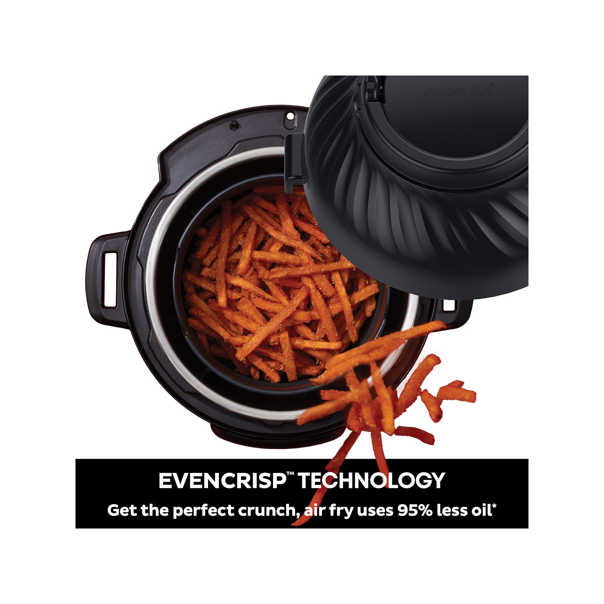 Instant Pot Brandclub Instant Pot DUOCRISPAF6 Duo Crisp and Air Fryer with Lid