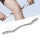 thumbnail image 4 of Herramientas Gua Sha, Reduce El Dolor Superficie Brillante Fácil De Limpiar Cómodo De Sostener Herramienta De Masaje Gua Sha De Acero Inoxidable Para La Espalda Mgaxyff Stainless Steel Scraping Board, 4 of 8