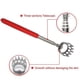 thumbnail image 3 of Telescopic Back Scratcher, 6 Pcs Portable Stainless Steel Massage Tool With Soft Rubber Grip For Instant Itch Relief (random Color), 3 of 5
