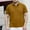 (Casual 85)Yellow, variant on DayScoop Summer T-Shirts for Men Casual T Shirts Solid Color Plaid Fashion Collar and Short Sleeved Loose Top shirt