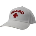 thumbnail image 2 of Kemp USA 11" White and Red Kemp USA Low Profile Lifeguard and Cross Logo Cap with Embroidery, 2 of 2