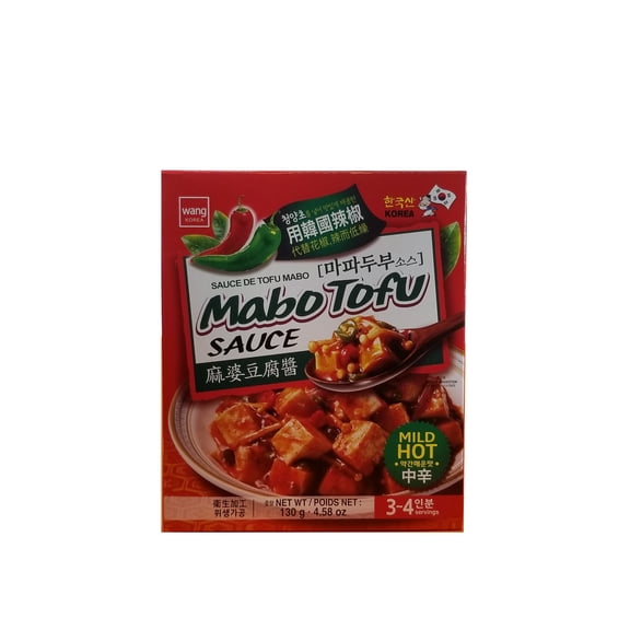 Wang Korea Mabo Tofu Mild Hot Sauce 4.58 oz