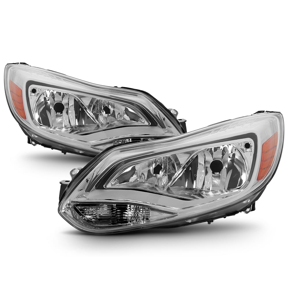 VIPMOTOZ Chrome Housing OE-Style Headlight Headlamp Assembly For 2012 ...