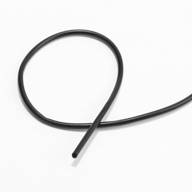 Funda de tubo de aparejos blandos de silicona de 1 m para aparejos de pesca de carpa (negro) Likrtyny Para estrenar