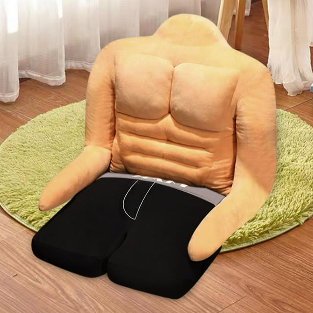 veasfak Seat Dining Chair Full Body Pillows Bed Pillow Cuddle Muscle Pillow Muscle B Walmart