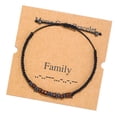 thumbnail image 1 of Fiudx Pulsera Inspiradora, Pulsera Ajustable En Madera, Elegante Dije En Detalles de Hematita, Ideal para Regalar En Cumpleaños, Accesorio de Moda para El Día a Día, Diseño Unisex, Material Ecológico, 1 of 1