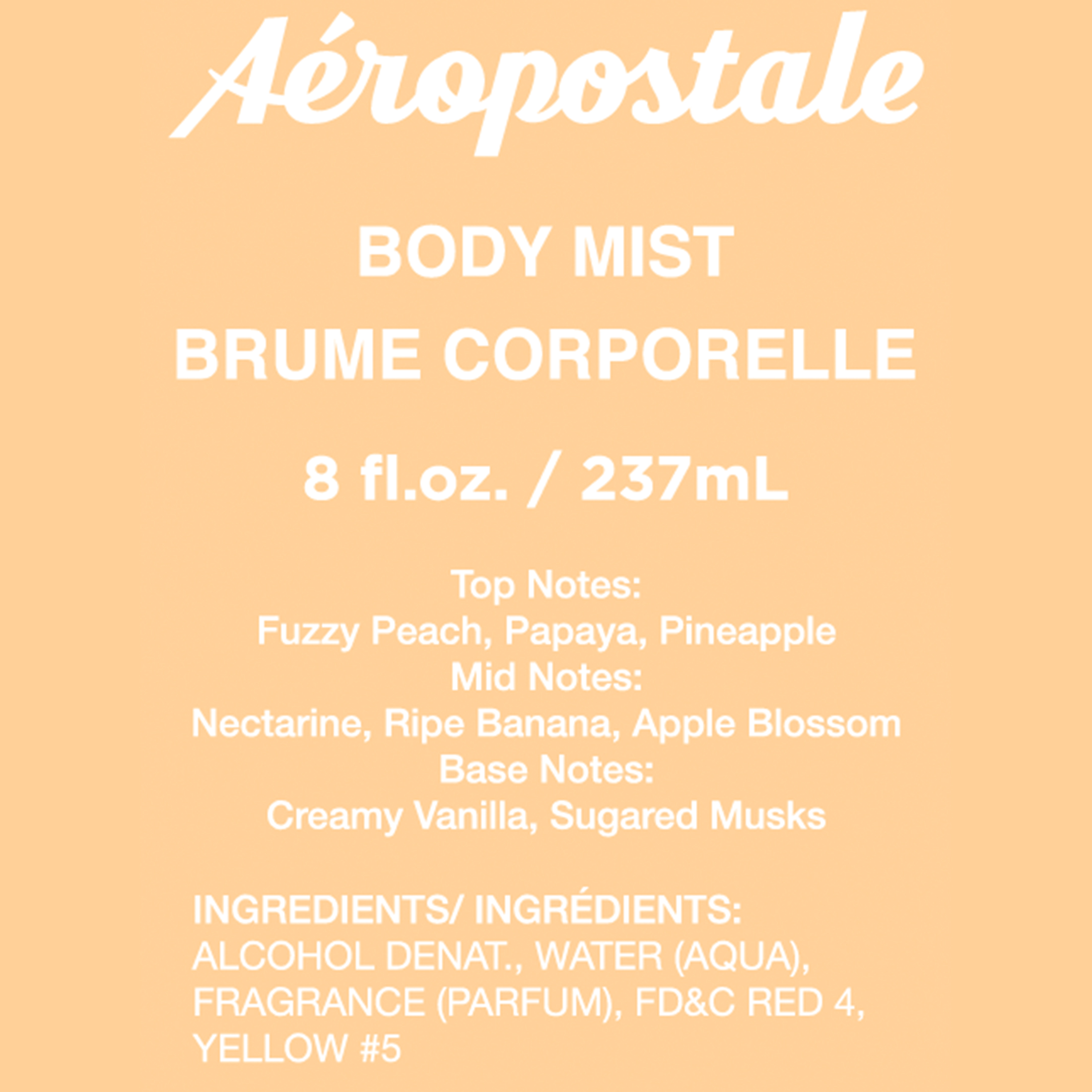 Aeropostale Peach & Daisy Body Mist