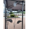 thumbnail image 4 of Miniyam 13 x 10 Ft Patio Gazebo with Mosquito Netting for Deck, Backyard, Garden, Gray, 4 of 8