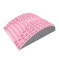 thumbnail image 1 of Vett (Pink)Back Stretch Pillow For Back Pain Relief, Lumbar Support, Herniated Disc, Sciatica Pain, Neck Pain, Prolonged Sitting Support, 1 of 5