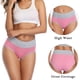 thumbnail image 2 of Calzoncillos de cintura alta Wirarpa de algodón para mujer, paquete de 5, 2 of 4
