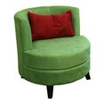 thumbnail image 2 of ORE International Chaise d'Appoint en Polyuréthane de 30,5 Po de Hauteur avec Coussin en Vert, 2 of 2