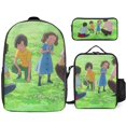 thumbnail image 1 of Weathering with You Backpack Learning Nomad Bookbag with Wanderer Lunch System, 1 of 5