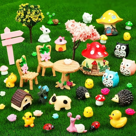 FanShow67 Pieces Fairy Miniature Garden Accessories Mini Animals Miniature Ornament Kit Animal Figurines Animals Miniature Micro Landscape Accessories for Dollhouse Plant | Walmart Canada FanShow67 Pieces Fairy Miniature Garden Accessories Mini Animals Miniature Ornament Kit Animal Figurines Animals Miniature Micro Landscape Accessories for Dollhouse Plant | Walmart Canada