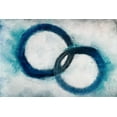 thumbnail image 2 of Allen, Kimberly 14x11 White Modern Wood Framed Museum Art Print Titled - Navy Rings, 2 of 4