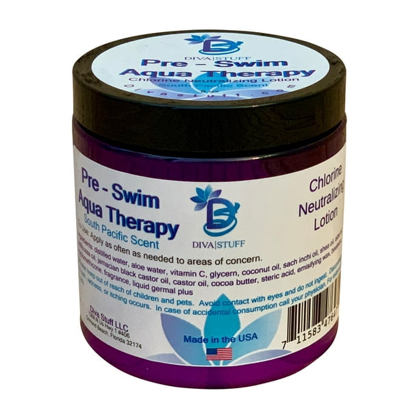 PreSwim Aqua Therapy Chlorine Neutralizing Body Lotion,Protects Skin