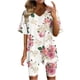 thumbnail image 2 of Puntoco Blusa de manga corta con cuello en V para mujer, pantalones cortos, conjuntos de traje casual, liquidación Puntoco Puntoco-2941, 2 of 4