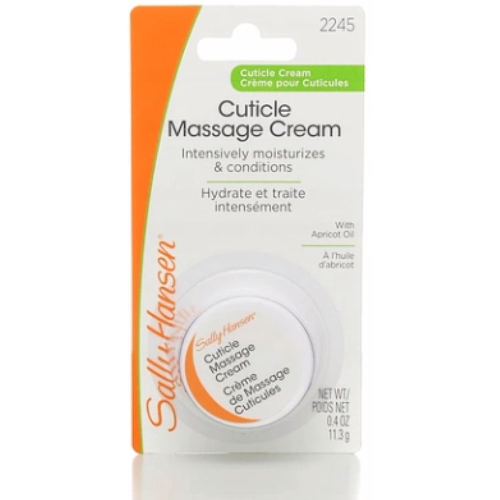 2 Pack Sally Hansen Cuticle Massage Cream with Apricot Oil [2245], 0.